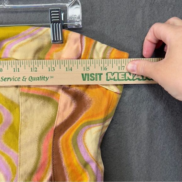 Nwt y2k style M Wild Fable Wave/Swirl-Print Strapless Bodycon Tube Mini Dress - Picture 4 of 11